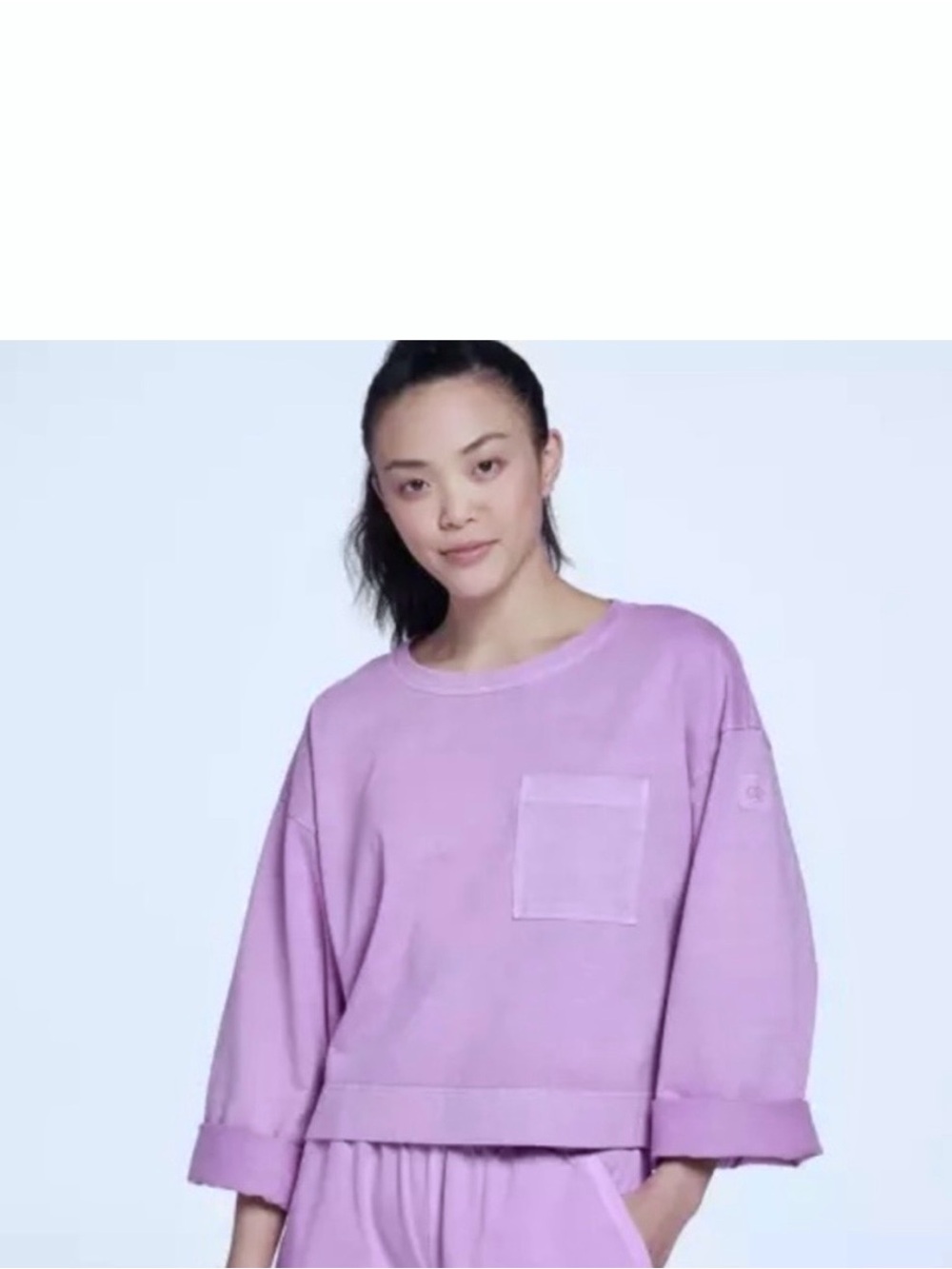 CALIA Women's Heavyweight Cotton Top Lilac
Fields size XL NWT